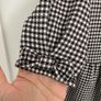Super soft black and white dress for a girl, 122cm, 6-7 years Image 2