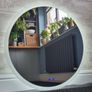 LED Bathroom Mirror Tricolor Light Antifog Image 2