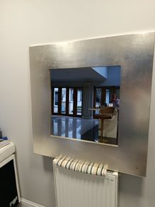 Mirror silver leaf 900cm x 900cm from Meadow and Byrne