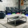 Sienna Electric Leather Recliner Sofa Set Image 3