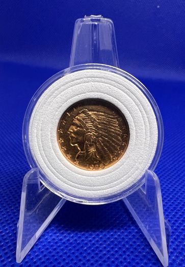 1928 American Eagle Indian Head Gold coin