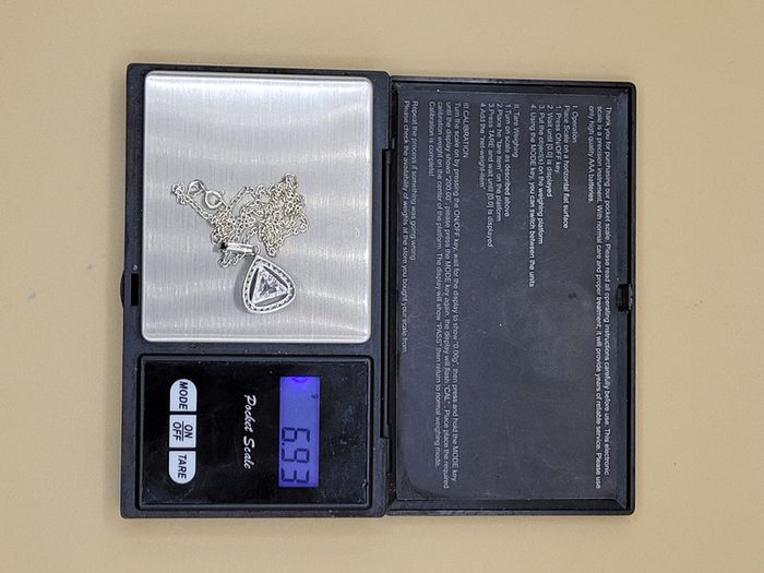 Sterling Silver Necklace with Pendant