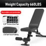Adjustable Weight Bench Full Body Exercise Foldable Workout Training Bench with Automatic Locking for Upright Tilt and Flat Image 4
