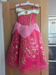 Princess sleeping beauty Dress - Disney - age 7-8