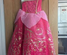Princess sleeping beauty Dress - Disney - age 7-8