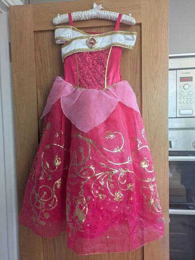 Princess sleeping beauty Dress - Disney - age 7-8