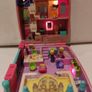 Vintage 1994 Polly Pocket Star Bright Dinner Party Complete Working Image 3