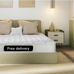 Small Double Mattress, 8 Inch Pocket Sprung Mattresses with Breathable CertiPUR-US Foam