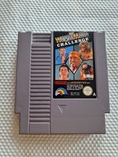 Wrestlemania Challenge Nes Nintendo Arcade Retro Games Original