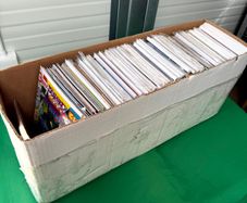 Indie Long Comic Box w 250 Comics for Sale