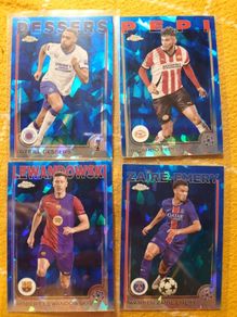Topps Chrome Sapphire Edition UCC 2024-25 Lewandowski Pepi Dessers Emery