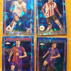 Topps Chrome Sapphire Edition UCC 2024-25 Lewandowski Pepi Dessers Emery