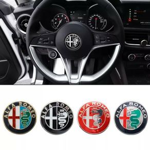 1pcs 40MM Steering Wheel Badge Emblem Sticker Auto Accessories for ALFA ROMEO