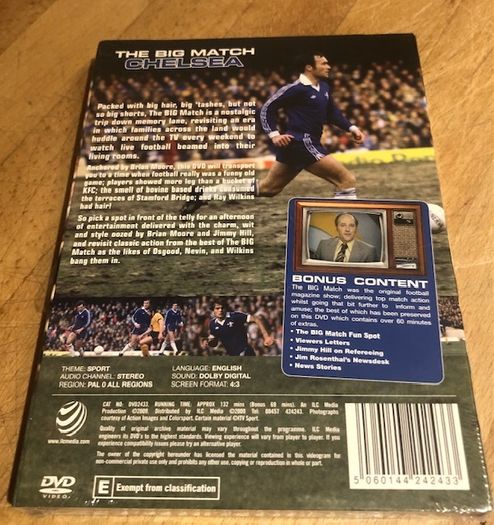 Chelsea - The Big Match DVD Football Soccer