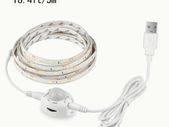 1PC Motion Sensor LED Strip Light  USB Hand Sweep Sensing, 5V Backlight
