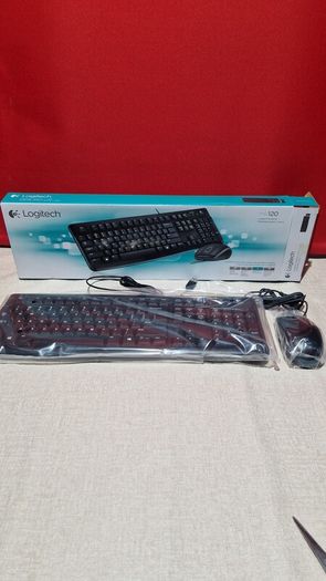 Logitech MK120 Wired Keyboard & Mouse Set  Brand new, factory sealed