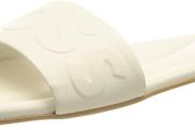 HUGO BOSS Women's Addison Slide-hf Sandals, Open White114, 35 EU, UK 2, US 5
