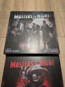 Masters Of The Night Kickstarter With Dark City Expansion Complete
