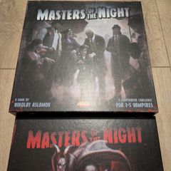 Masters Of The Night Kickstarter With Dark City Expansion Complete