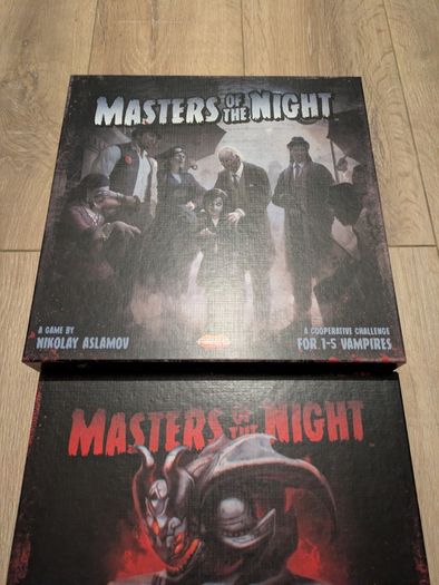 Masters Of The Night Kickstarter With Dark City Expansion Complete
