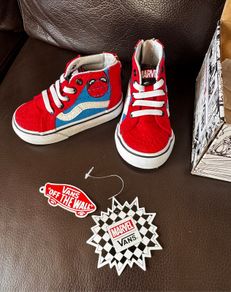 Marvel Vans Spiderman Toddler Shoes