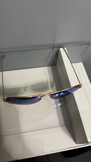 Ray Ban Aviator Mirror Blue