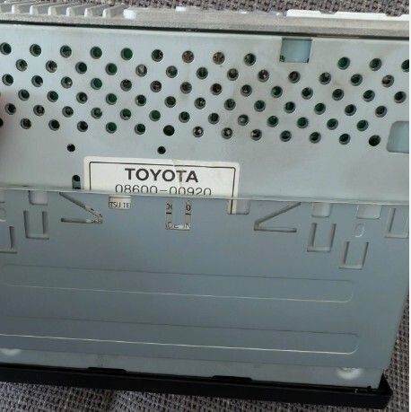 Toyota Original Single DIN AM FM Radio Cassette Player TF2002