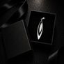 925 Vintage Sterling Silver & Mother of Pearl Pendant Image 2
