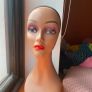 Four wig styling mannequin heads Image 4