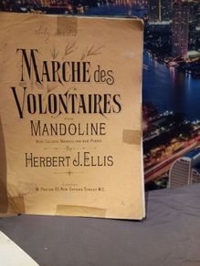 sheet music for mandolin