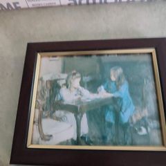 Framed Small Print Of The House Builders Walter Osborne,. 1859-1903. National Gallery Ire
