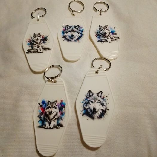 acrylic keyrings