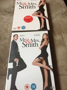 Mr & Mrs Smith DVD including sleeve