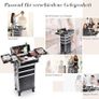 Makeup Suitcase 4-in-1 Makeup Case, Large Capacity Image 10