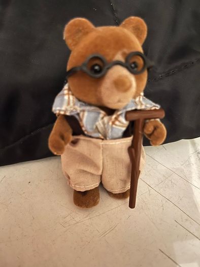 Vintage Sylvanian Families Grandpa Timbertops