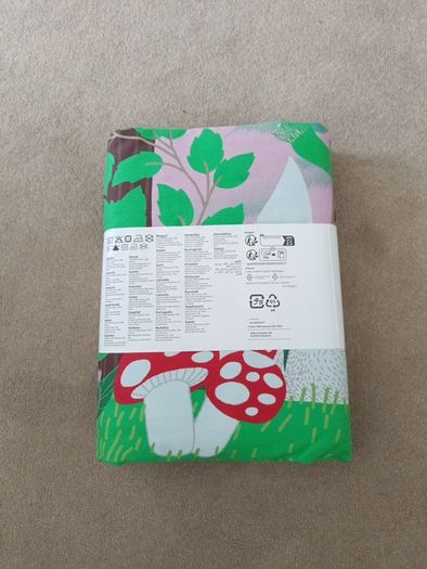 Pillow + Duvet Skogsduva (Ikea) Mushrrom/Forest