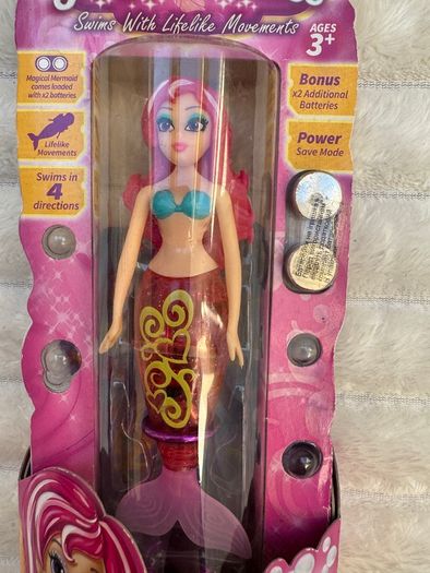 My Magical Mermaid Shelly Water Activated Doll Zuru new NEEDS NEW  BATTERIES Please see photos