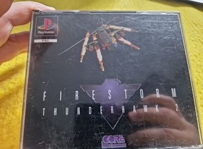 Firestorm Thunderhawk 2 PlayStation1 Ps1 PlayStation2 Ps2 games Original