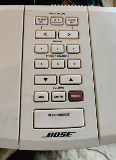 Bose Wave Radio for repair or parts.