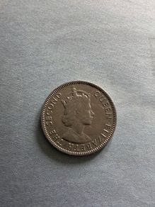 East Africa 1954 Half Shilling