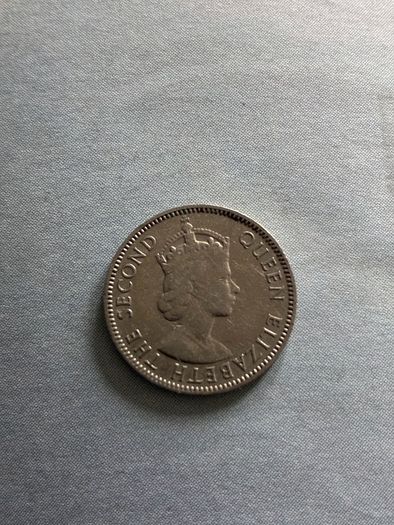 East Africa 1954 Half Shilling