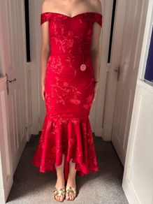 red debs/ evening dress