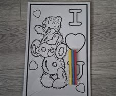 colouring set