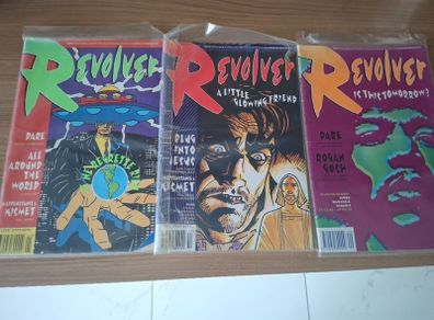 Three Revolver  Comics