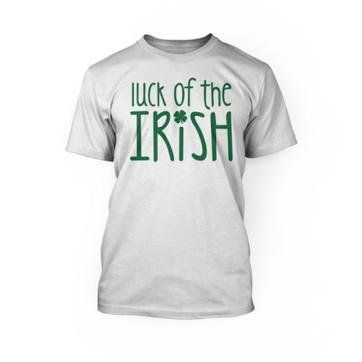 Luck of the Irish, funny irish drinking t-shirt for night out stag night birthday gift st patricks day top tee