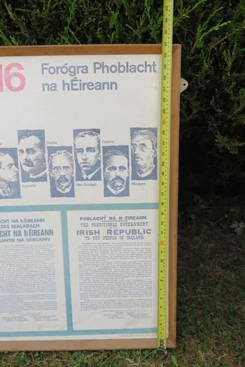 1916 Rising: 50th anniversary Government poster for schools