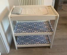 Baby changing table and mat