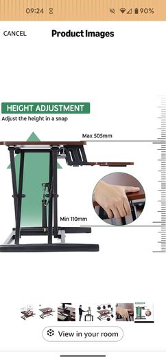 Standing desk