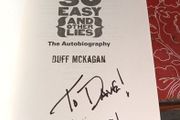 Duff McKagan (G'N'R) signed book