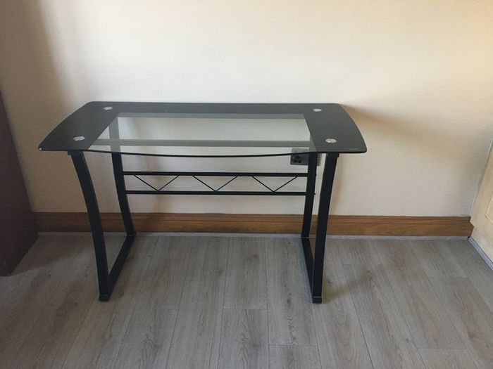 Glass Study Desk